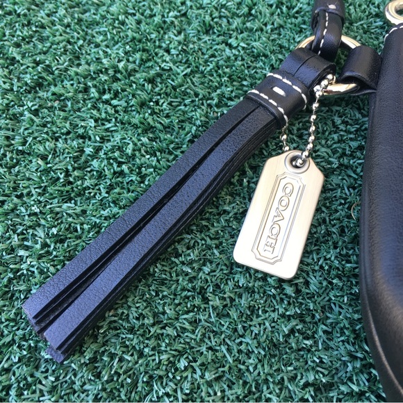 Coach Vintage Y2K Legacy Wristlet Leather Black - Picture 7 of 16